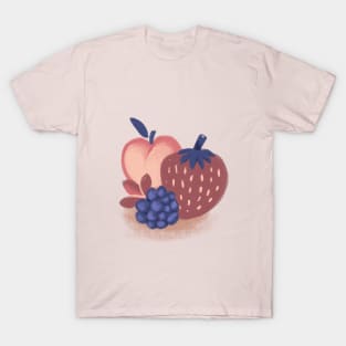 Red-ish fruits and Summer T-Shirt